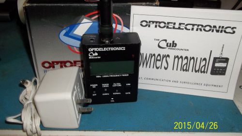 Optoelectronics Cub Frequency Counter