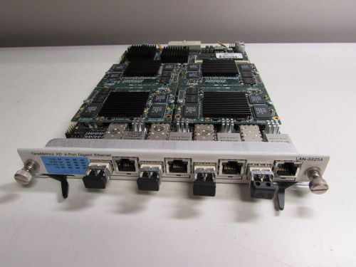 Spirent SmartBits LAN-3325A (4 port, 10/100/1000Base-T Copper and Gigabit ethern