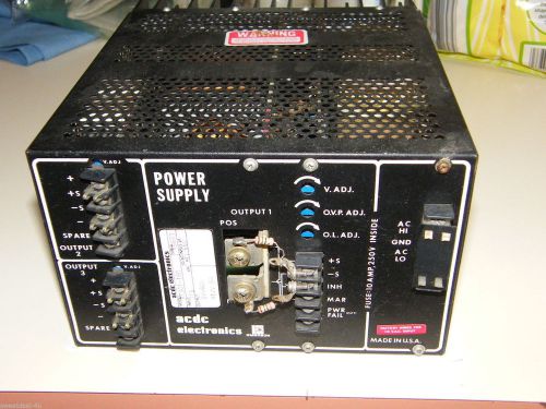 EMERSON ACDC ELECTRONICS RT301-180 POWER SUPPLY