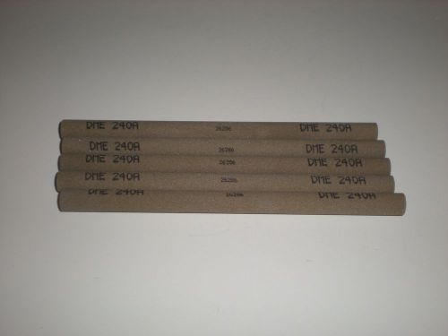 (LOT OF 5) DME 240A DME240A 5 1/2&#034; ROUND POLISHING OR FINISHING STONE NEW