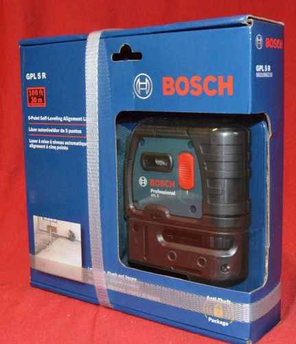 Bosch Bosch  5-Point Self-Leveling Alignment Laser Level - GPL5 R - NIP