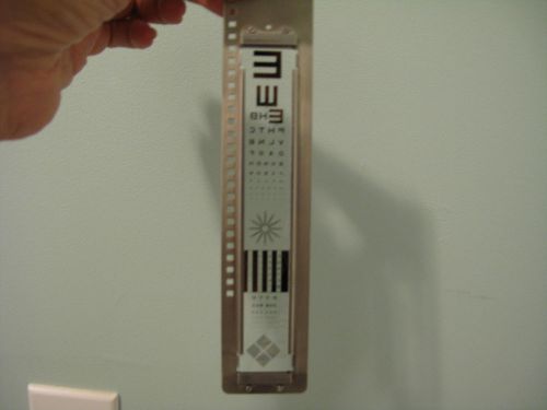 Reichert Ophthalmic Instruments Project-o-Chart Slide for  Visual Acuity Testing