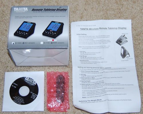 Tanita Remote Tabletop Display Software, Ant Driver, Instructions &amp; Box