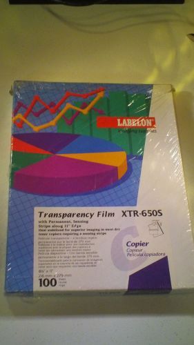 Labelon Transparency Film XTR-650S 100 sheets.