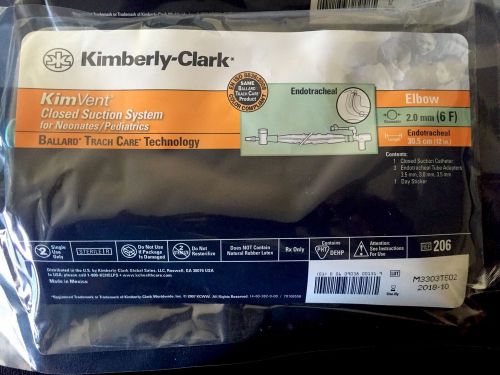 14pcs Kimberly-Clark KimVent Closed Suction System For Neonates/Pediatrics 6F
