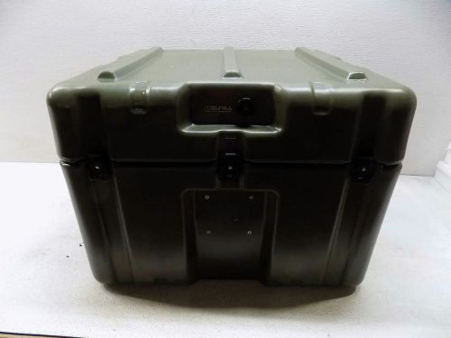 Peligan Hardigg Case Cube Shapeed Single Lid, Olive Green, 25.5x24x19 (REAL2423}