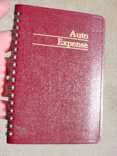 guilford auto expense record book No. G780