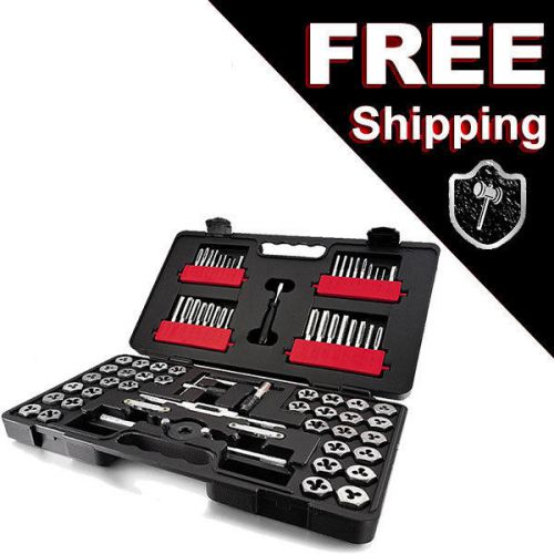 New craftsman 75-piece combination tap &amp; die carbon steel set 52337 thread tool for sale