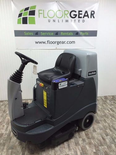 Advance vacride commercial battery rider carpet vacuum- like new demo machine for sale
