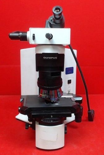 Olympus BX45TF Olympus BX45TF Microscope with 10X, 40X &amp; 60X objectives