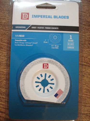 Imperial blades mm610 2-1/2-inch flush cut segmented univ oscill carbide blade for sale