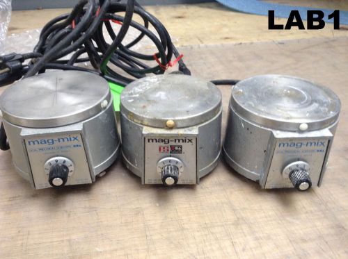 GCA 65904 Mag-Mix Laboratory Mixer-Lot of 3-Parts Only