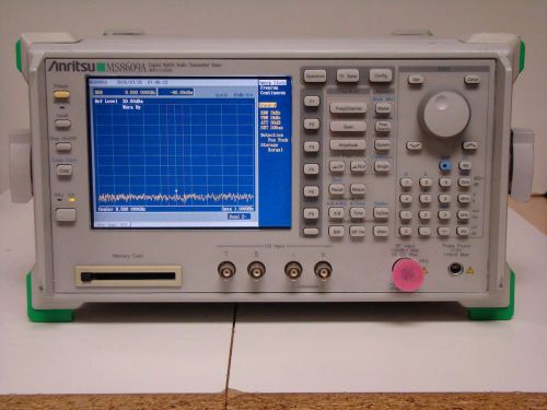 Anritsu ms8609a digital mobile radio transmitter tester 3g spectrum analyzer for sale
