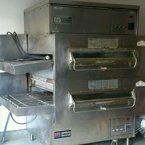 Middleby marshall ps360wb conveyor oven double stack excellent shape for sale