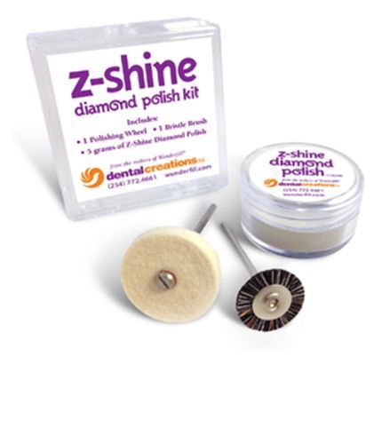 Z-Shine Diamond Polish Kit Especially Designed for e.max &amp; Zirconia Crowns