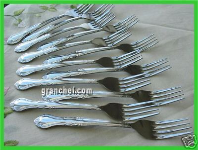 48 pieces ~ Dinner Forks ~ Elegance Pattern ~Great for parties &amp; restaurant use!