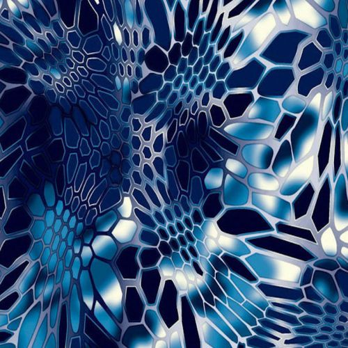 Hydrographic water transfer hydrodipping film hydro dip blue hex for sale