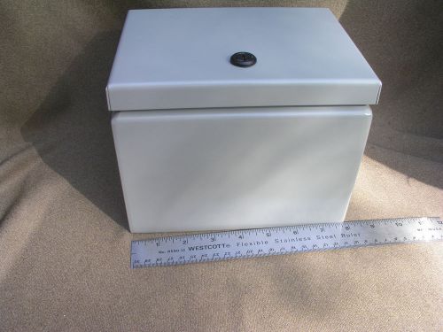 Sac industrial control panel enclosure type 12, 4 - 8&#034;x6&#034;x6 1/4&#034; for sale