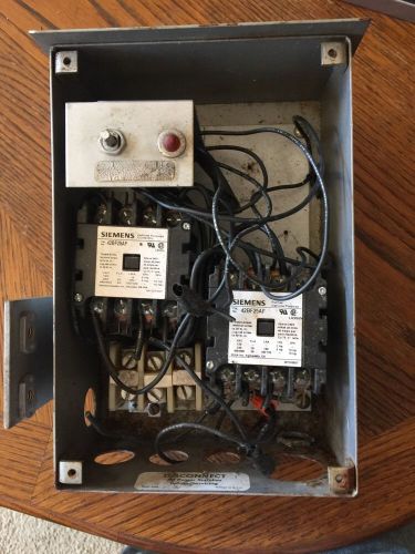 Motor Control Box For Hobart Commercial Dish Machines W/two Good Contractors