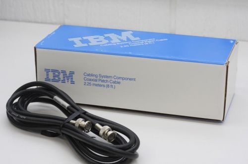 BNC / BNC 8 foot RG62/U  IBM coax cable  ***New