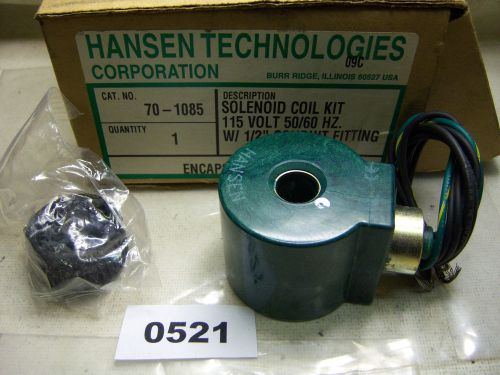(0521) Hansen Solenoid Coil 70-1085 NIB