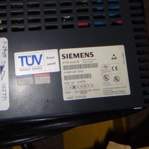 Siemens 1P 6EP1437-SH01 Sitop Power