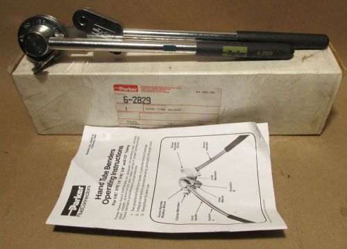NEW PARKER 3/8&#034; PIPE BENDER 6-2829 WITH BOX AND MANUAL