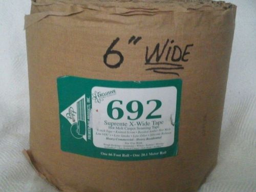 6 inch Carpet Seaming Tape Premier Tape Products 6&#034;X66&#039;  X  Wide # 692