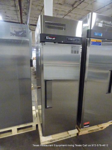 New Turbo Air 1 Door Stainless Steel Refrigerator on Casters, Model JR25-1