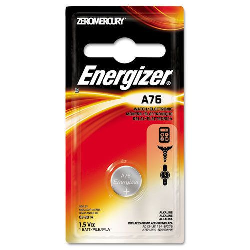 Watch/Electronic Battery, Alkaline, A76, 1.5V, MercFree