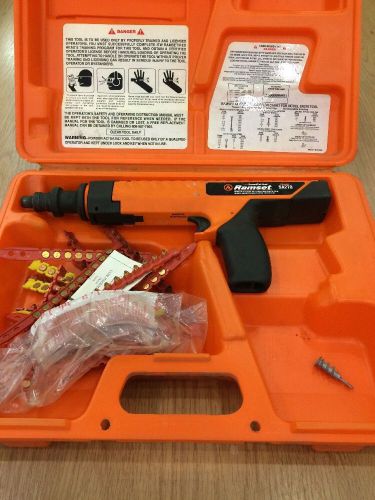 Ramset red head sa270 powder actuated nail tool with case for sale