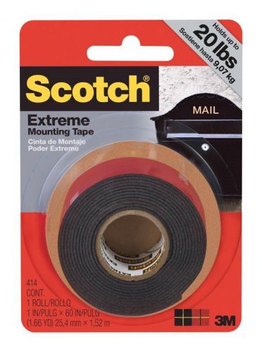 Scotch Mounting Tape 1 In. X 60 In.