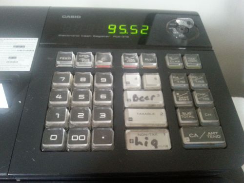 Casio Electronic Cash Register PCR-272 with Keys POS