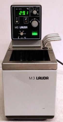 LAUDA MS M3 LABORATORY BENCH TOP HEATED CIRCULATING WATERBATH 115V 60Hz