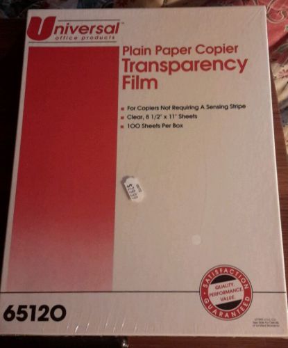 Transparency Film for Copiers ~ 100 Sheets Plain Paper Copier  ~ ..99 shipping