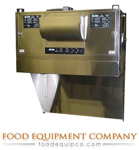 Giles fsh-6 ventless hood type 1 stainless hood with 4-stage filtration for sale