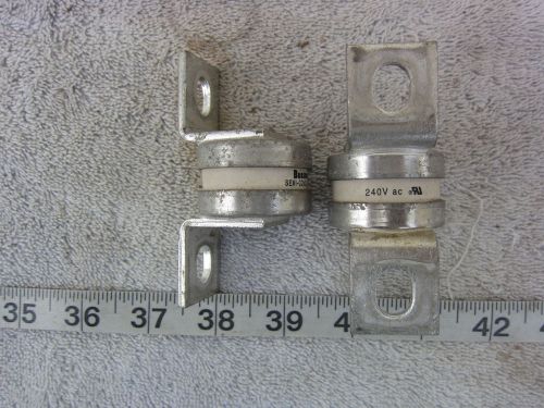 Buss bussmann 630lmmt 630a 240v semicondutor fuse lot of pair, used for sale
