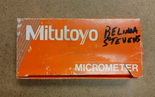 Mitutoyo Ratchet Thimble Multimeter 103-105
