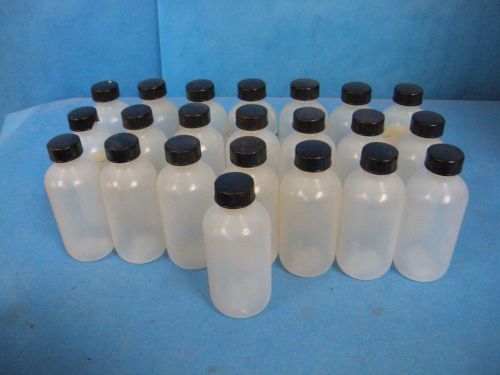 Plax 4oz. Plastic Lab Bottles Lot of 22