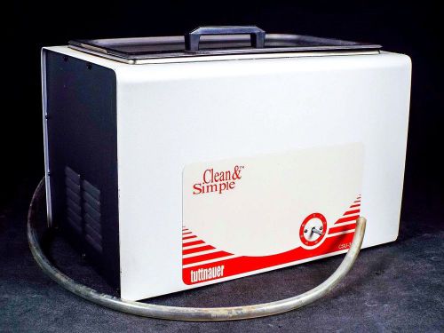 Tuttnauer clean &amp; simple csu-3 3 gallon dental ultrasonic bath for instruments for sale