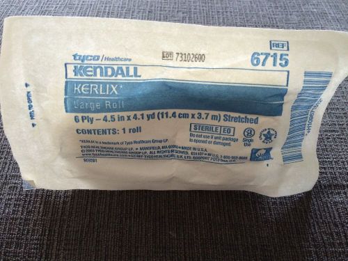 20 Kendall Kerlix Large Rolls 6715 6 Ply 4.5in X 4.1yd Stretched