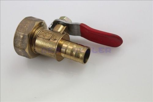 Lot of 3 hose/pipe connector, adapter, 1/2 female, 3/8 male ball valve switch for sale