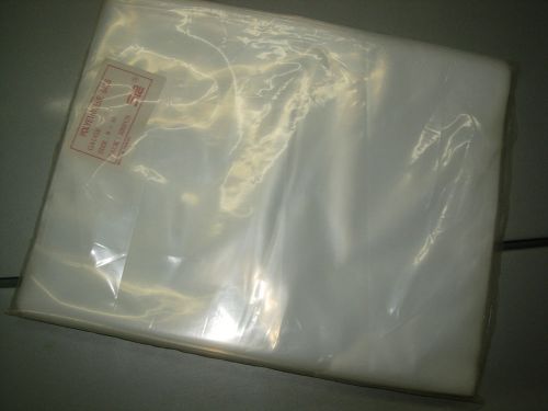 8 x 10 2ml Poly Bags pkg. 100 bags Open Top Clear Layflat SHIPS FROM USA