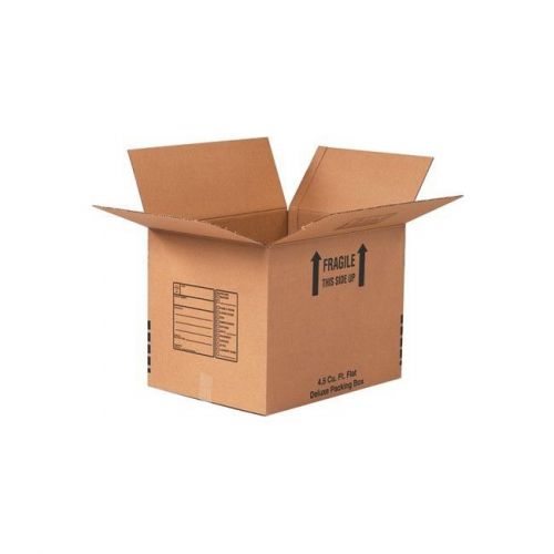 &#034;Deluxe Packing Boxes, 24&#034;&#034;x18&#034;&#034;x24&#034;&#034;, Kraft, 10/Each&#034;