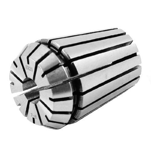 Uxcell 7mm-8mm 7/25&#034;-5/16&#034; clamping range cnc spring collet chuck er25 for sale