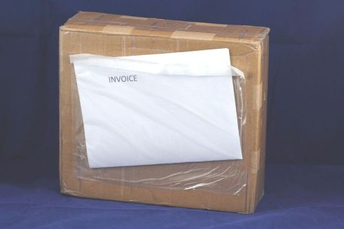 Invoice enclosed envelopes adhesive document clear c6 175x110mm, c5 240x165mm for sale