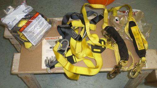 SALA Delta safety harness Vest any size+ SALA EZ Stop II Shock Absorber Lanyard