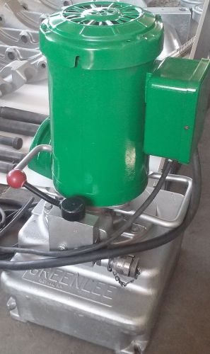 Greenlee 960 Hydraulic Power Pump for Pipe Bending Benders