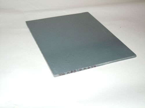 3/16&#034; PVC Sheet- Gray  3/16&#034; x 5-1/2&#034; x 6-7/8&#034;