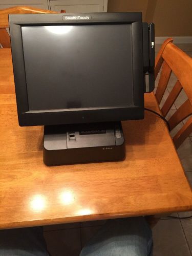 Pionneer POS 15&#034; S-Line Touch Credit Card Customer Display Printer point of sale
